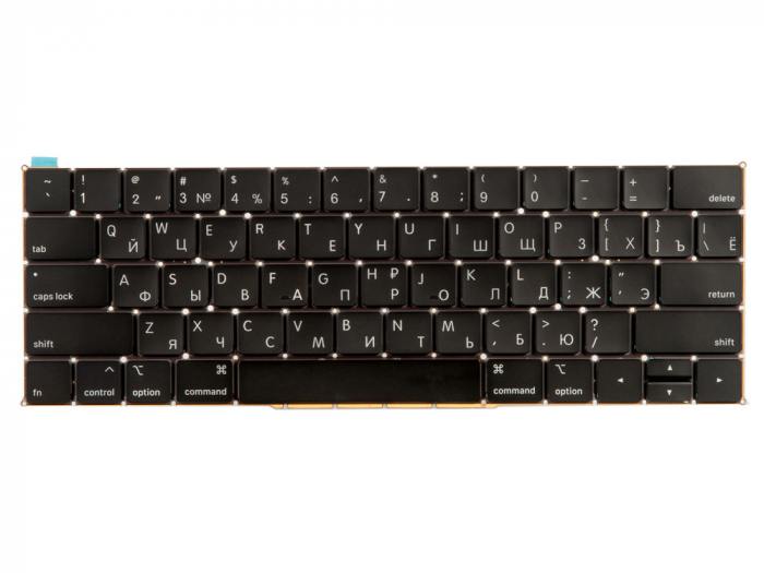 

Клавиатура для ноутбука Apple MacBook Pro 13 15 Retina Touch Bar A1989 A1990 Mid 2018 Early 2019, черный, -