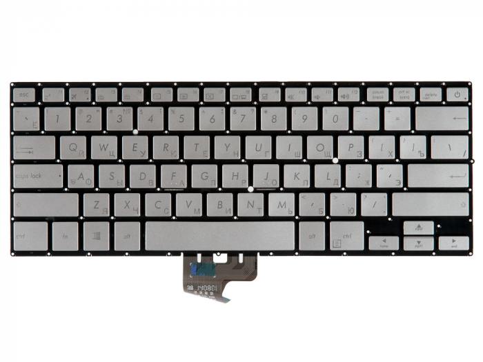 

Клавиатура для ноутбука Asus NX500JK, серебристый, -