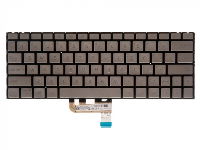 

Клавиатура для ноутбука Asus UX333F, UX333FA, UX333FN, UX333FAC, UX333FLC, серебристый, -