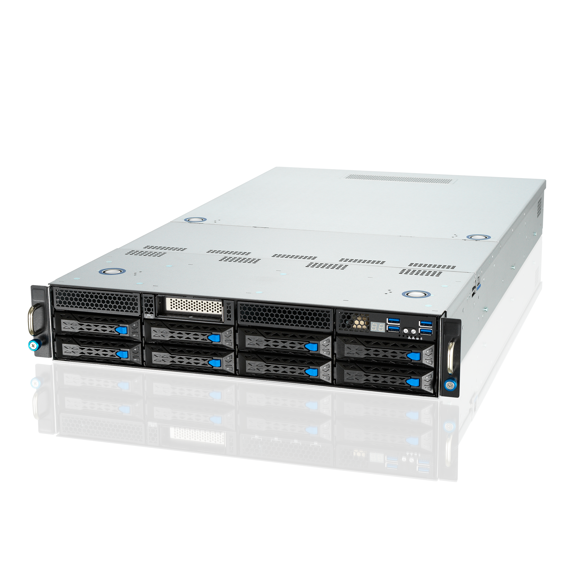 

Серверная платформа ASUS ESC4000-E10, 2xSocket4189, 16xDDR4, 8x2.5/3.5 HDD HS, 1xM.2-PCI-E/SATA, 2x1 Гбит/c, ASMB10-iKVM, Redundant 2x2200 Вт, 2U (90SF01B3-M00500), ESC4000-E10