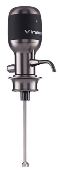 Аэратор Xiaomi Vinaera Pro Adjustable Electric Wine Aerator, 7 уровней аэрации, черный/серебристый (MV7)