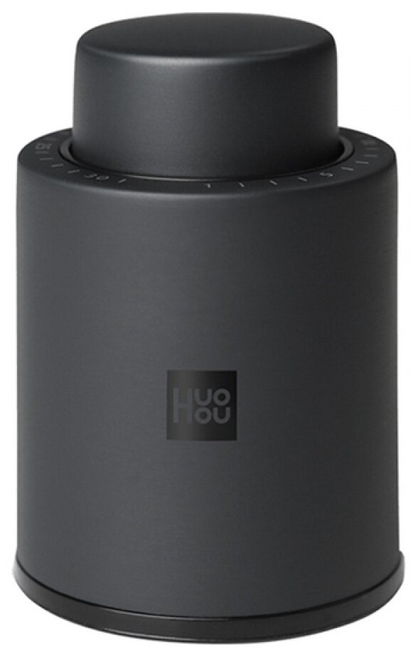 

Пробка Xiaomi HuoHou Wine Stopper, вакуумная, черный (HU0075), Wine Stopper