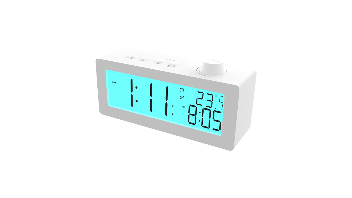 Часы Ritmix CAT-111, будильник, температура, дата