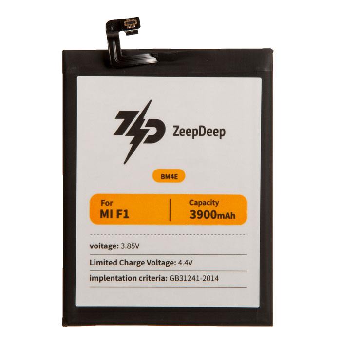 

Аккумулятор ZeepDeep BM4E Pocophone F1, 3.85V, 3.9 А·ч (837769), BM4E