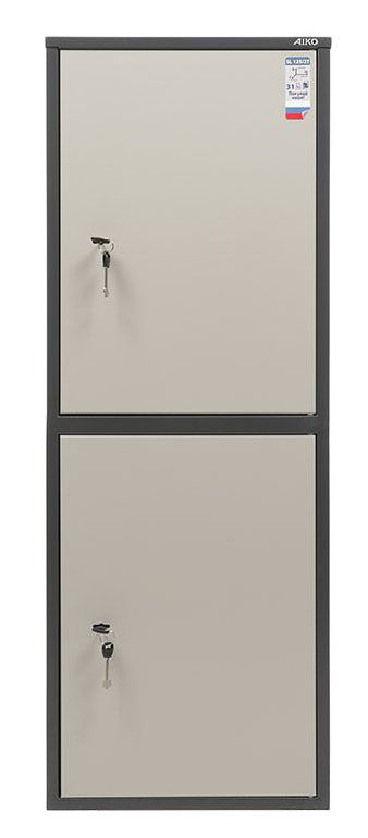 

Шкаф бухгалтерский Aiko SL 125/2Т, трейзер, серый (S10799132502), 125/2Т