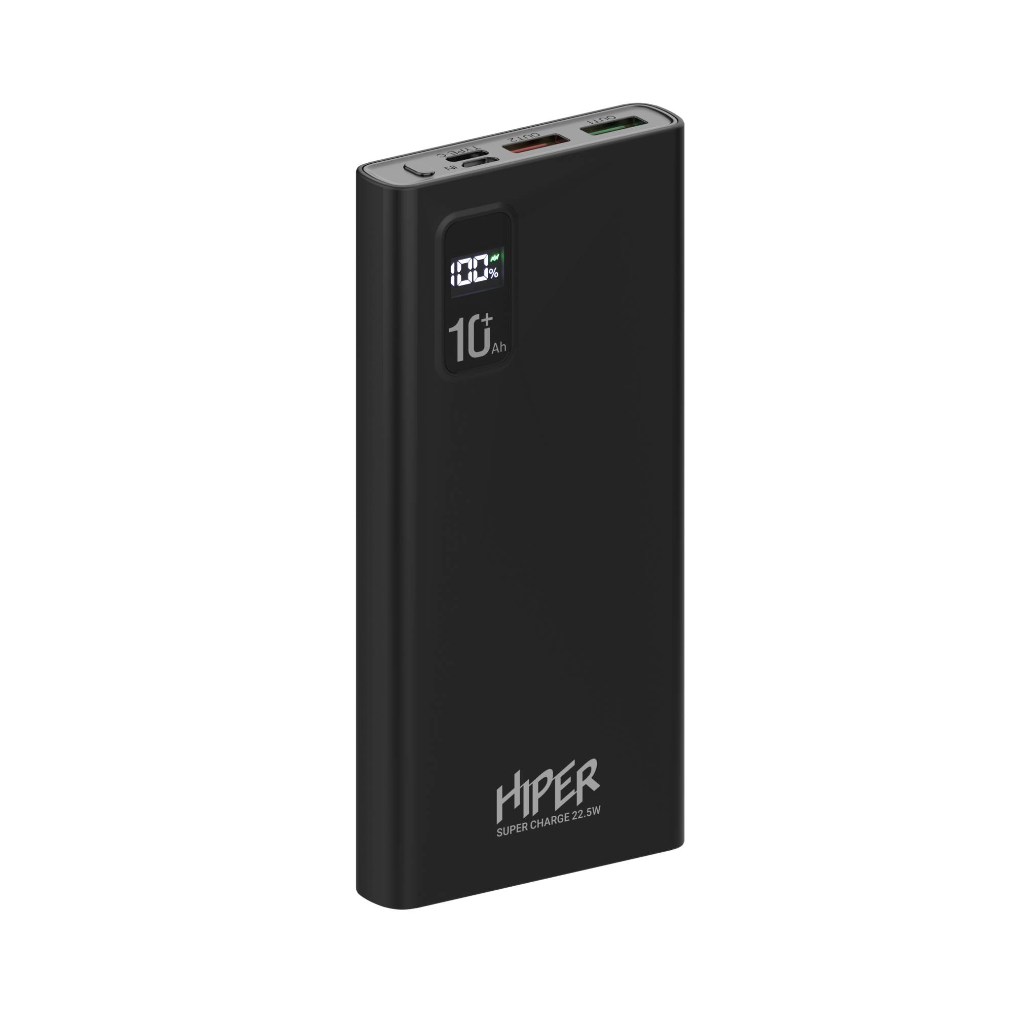 

Портативный аккумулятор (Powerbank) Hiper Fast 10000, 10000mAh, 2xUSB, 5A, Type-C, QC, PD, черный (FAST 10000 BLACK), Fast 10000