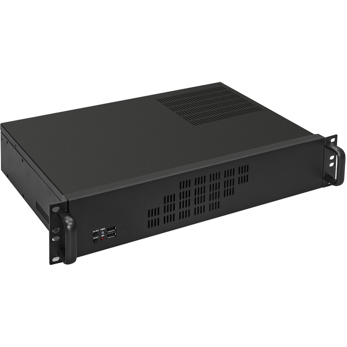 Корпус Exegate Pro 2U300-04, mATX, 2U RM, без БП, черный (EX292252RUS)