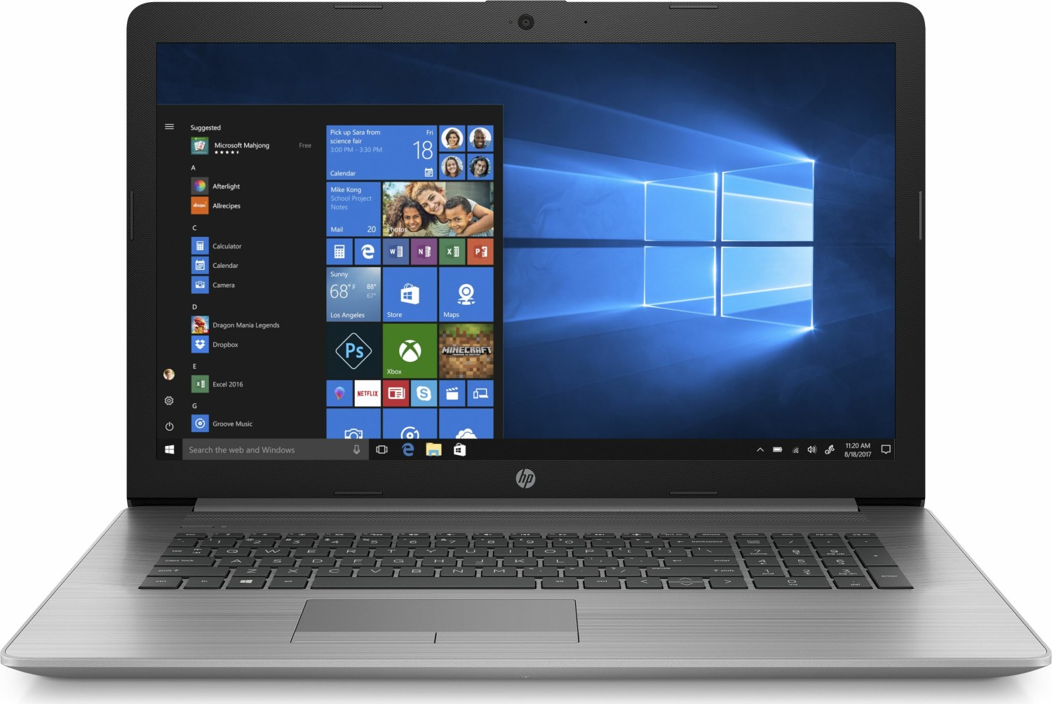 

Ноутбук HP 470 G7 17.3" 1920x1080, Intel Core i7-10510U 1.8GHz, 8Gb RAM, 256Gb SSD, Radeon 530-2Gb, DOS, серебристый (9HP76EA) плохая упаковка, G7