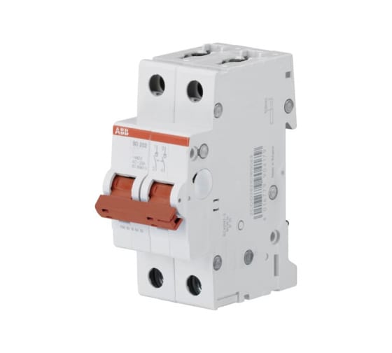 

Выключатель нагрузки 2P 25A, ABB SD202/25 (2CDD282101R0025), SD202/25