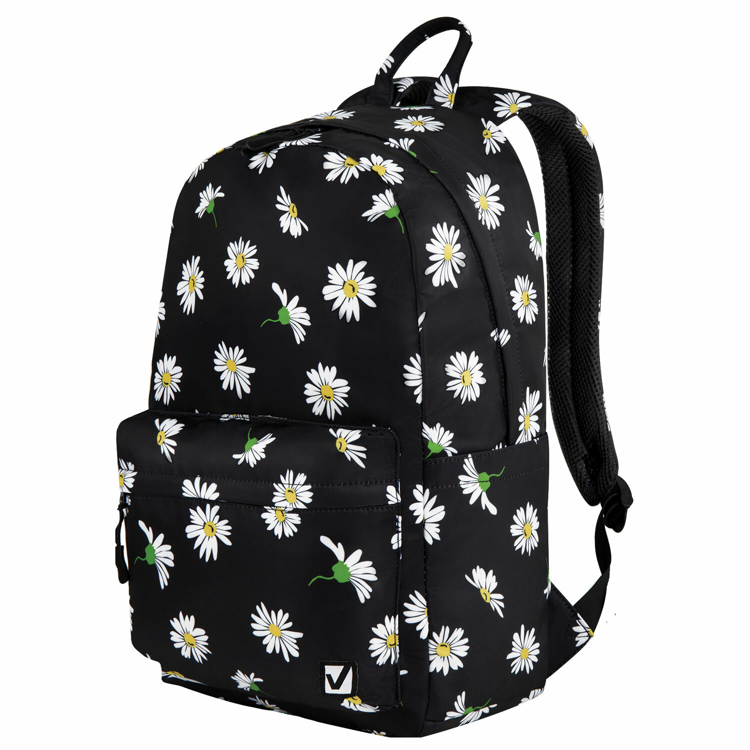

Рюкзак Brauberg DREAM Camomile, вентилируемая, 1 отделение, черный (270773)
