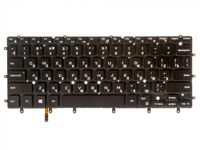 

Клавиатура для ноутбука Dell XPS 13 9343, Inspiron 13 7000, 7347, 7348, 7347, 7352, 7353, 7359,15 7547, 15 7548, черный, -