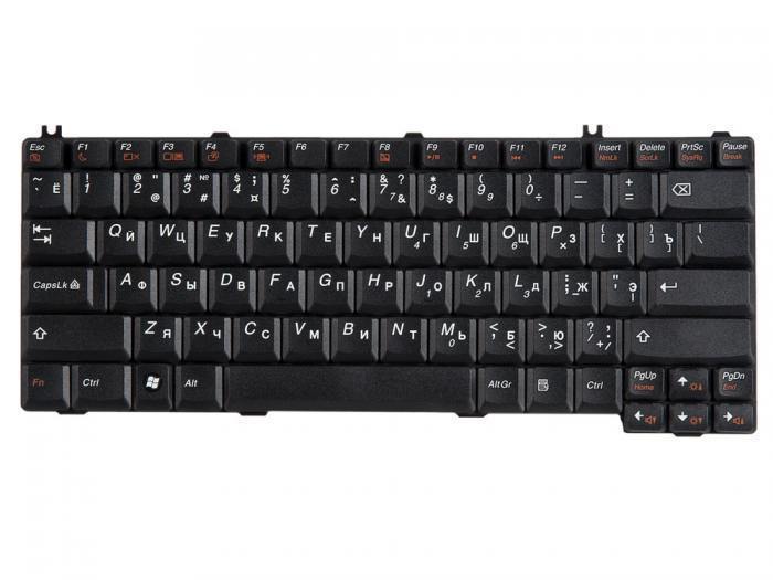 

Клавиатура для ноутбука Lenovo 3000, C100, C200, C460, F31, F41, G530, N100, N200, N220, N440, N500, V100, V200, Y330, Y430, Y510, Y520, черный, A1369