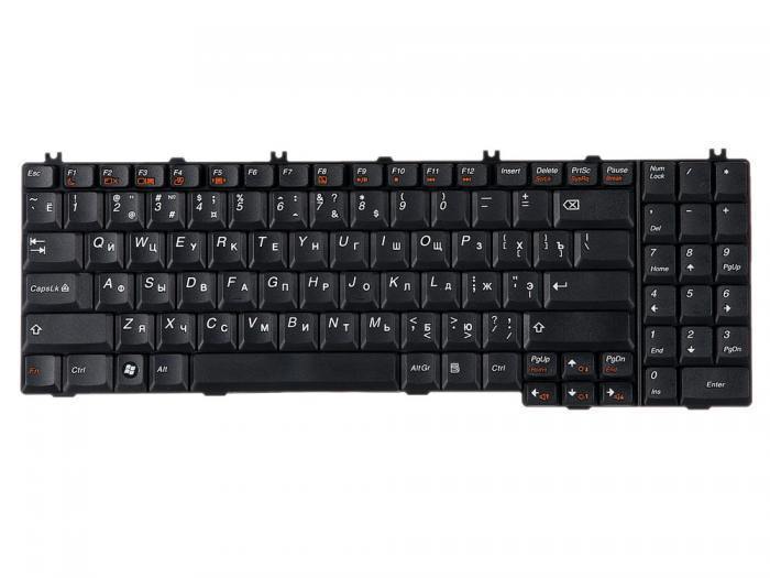 

Клавиатура для ноутбука Lenovo G550, B550, B560, V560, G555, черный, -