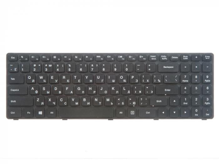 

Клавиатура для ноутбука Lenovo Ideapad 100-15IBD, 100-15IBY, 300-15, B50-80, B50-50, черный, -