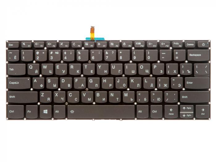 

Клавиатура для ноутбука Lenovo Ideapad 320-14IKB 320-14ISK, черный, -