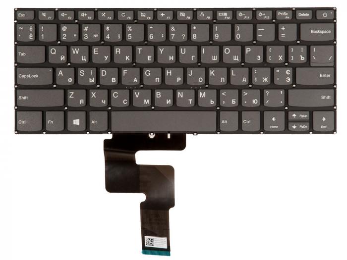 

Клавиатура для ноутбука Lenovo IdeaPad 320S-14IKBR, 320-14ISK, 320-14AST, 320-14IAP, 320S-14IKB, 120S-14IAP, 130S-14IGM, 520S-14IKB, черный, -