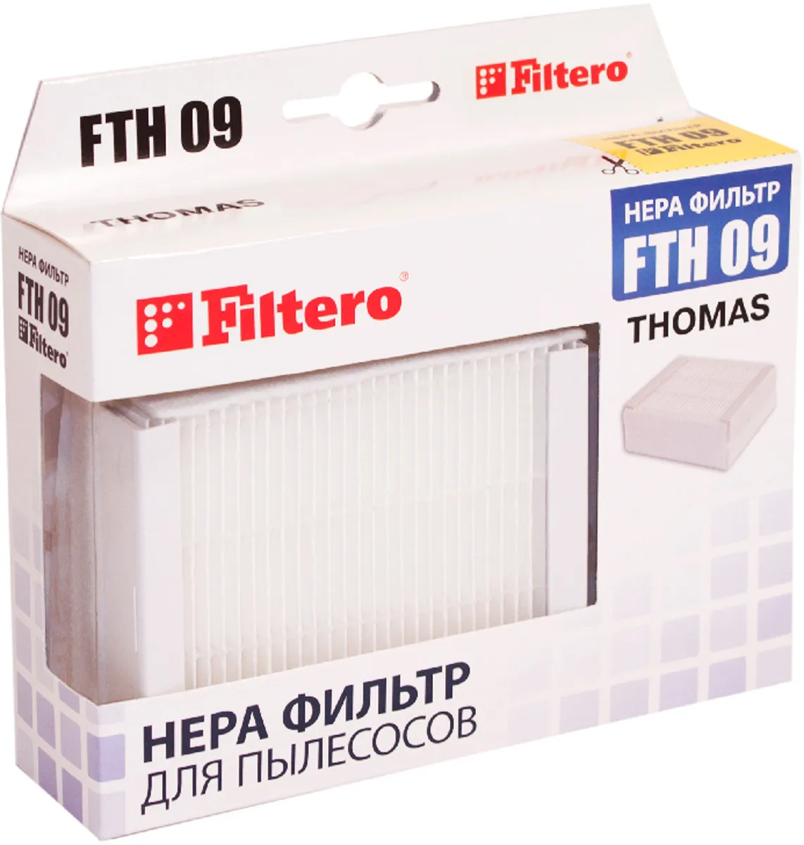Фильтр Filtero, для Thomas, белый (FTH 09 TMS)