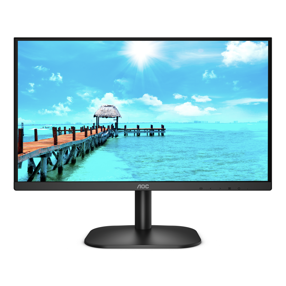 

Монитор 21.5" AOC 22B2M VA, 1920x1080 (16:9), 250кд/м2, 4мс, 178°/178°, FreeSync, VGA, черный (22B2M), 22B2M