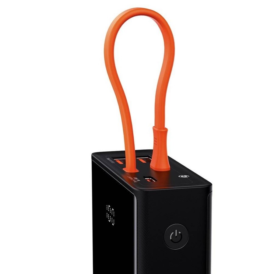

Портативный аккумулятор (Powerbank) BASEUS Elf Digital Display, 20000mAh, 2xUSB, 3A, Type-C, QC, PD, черный (PPJL000001), Elf Digital Display