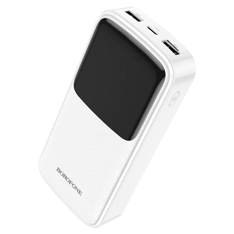 

Портативный аккумулятор (Powerbank) Borofone BJ17A, 20000mAh, 2xUSB, белый (974443382709), BJ17A