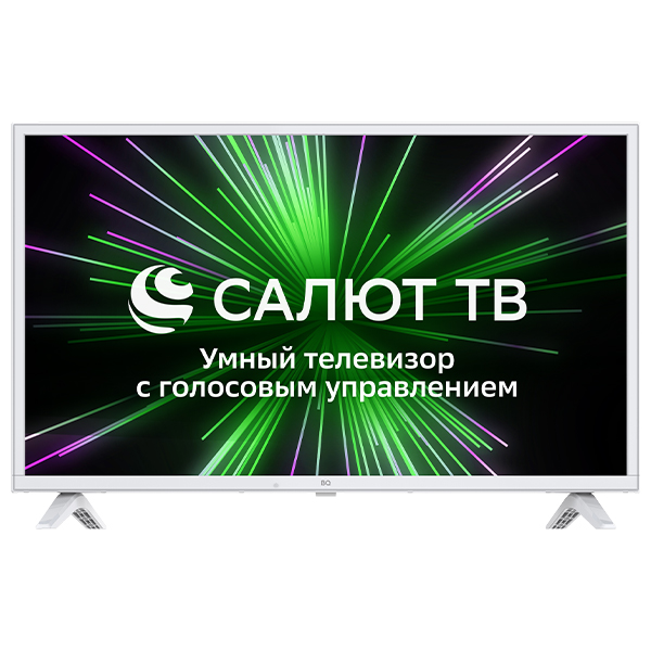 

Телевизор 32" BQ 32S22W, HD, 1366x768, DVB-T /T2 /C, HDMIx3, USBx2, WiFi, Smart TV, белый, 32S22W