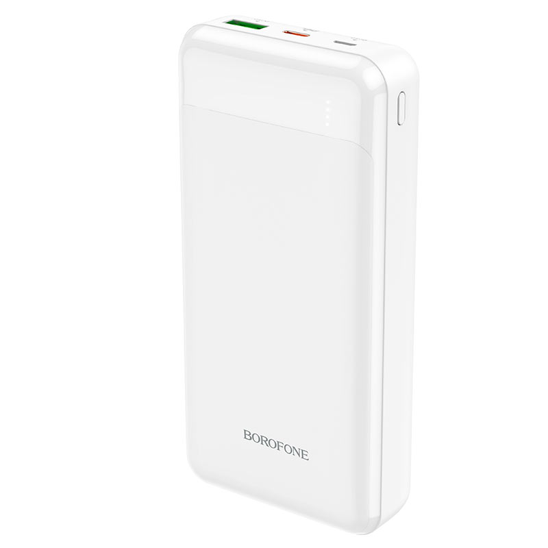 

Портативный аккумулятор (Powerbank) Borofone BJ19A, 20000mAh, 2xUSB, 3A, Type-C, QC, PD, белый (974443381610), BJ19A
