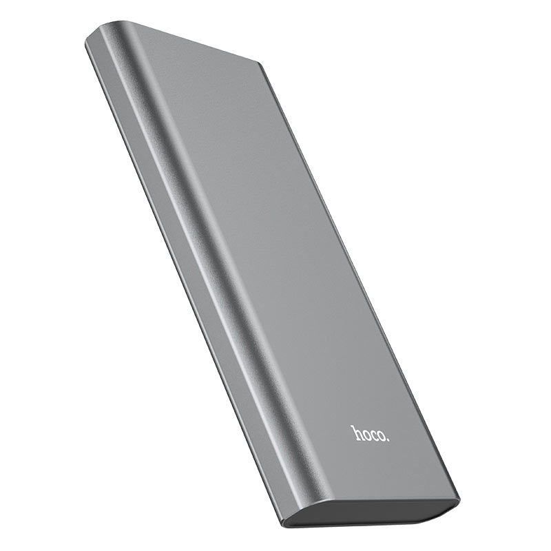 

Портативный аккумулятор (Powerbank) Hoco J68 Resourceful, 10000 мА·ч, 1xUSB, 2А, серый (730268), J68 Resourceful