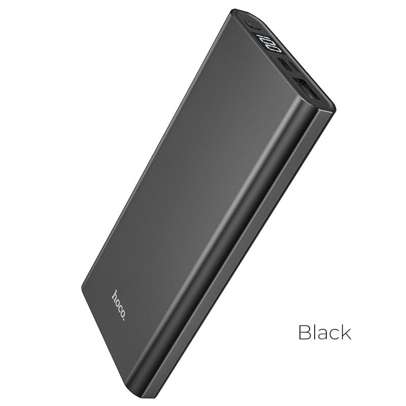 Портативный аккумулятор (Powerbank) Hoco J68 Resourceful, 10000mAh, 1xUSB, 2A, черный (730244)