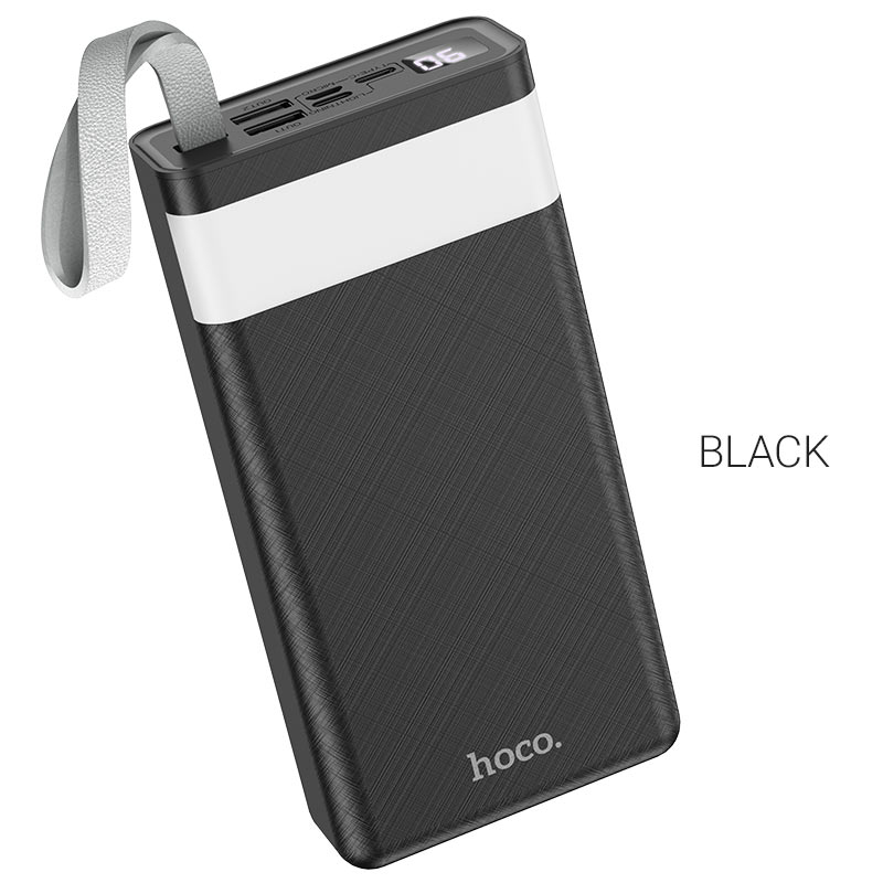 Портативный аккумулятор (Powerbank) Hoco J73 Powerful, 30 А·ч, черный