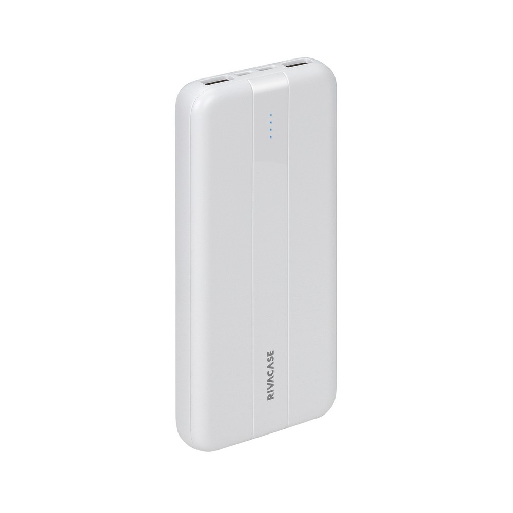 

Портативный аккумулятор (Powerbank) RivaCase VA2041, 10000 мА·ч, 2xUSB, 2.1А, Type-C, белый, VA2041