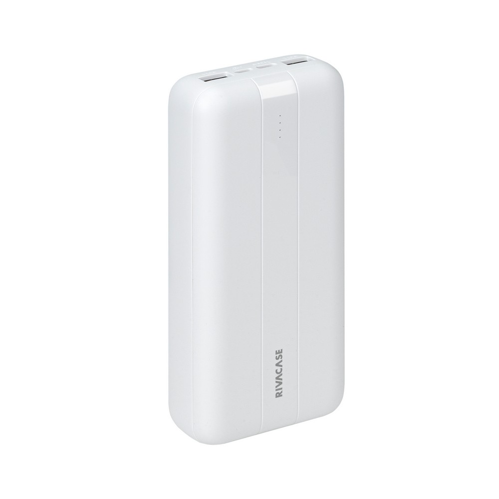 

Портативный аккумулятор (Powerbank) RivaCase VA2081, 20000 мА·ч, 2xUSB, 2.1А, Type-C, белый, VA2081