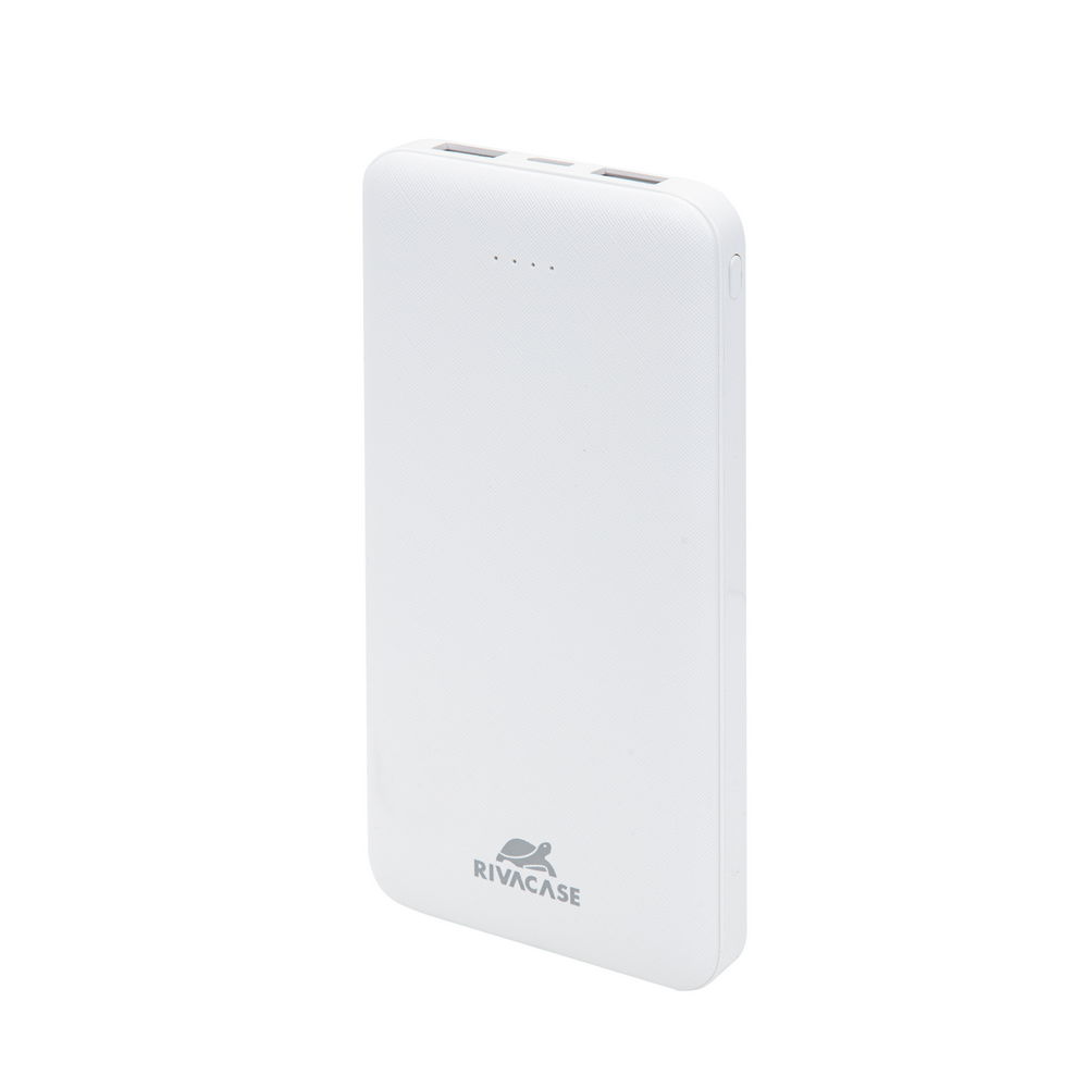 

Портативный аккумулятор (Powerbank) RivaCase VA2137, 10000 мА·ч, 2xUSB, 2.1А, белый, VA2137