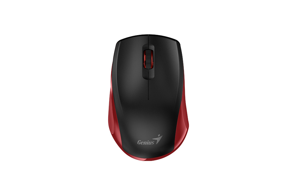 

Мышь беспроводная Genius NX-8006S, 1200dpi, оптическая светодиодная, USB, черный/красный (31030024401), NX-8006S