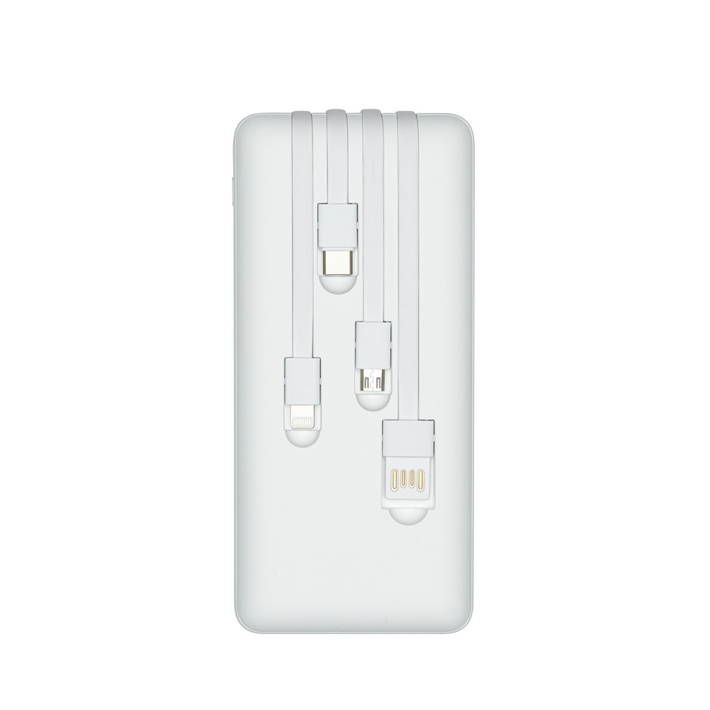 

Портативный аккумулятор (Powerbank) RivaCase VA2220, 20000 мА·ч, 1xUSB, 2А, Type-C, белый, VA2220