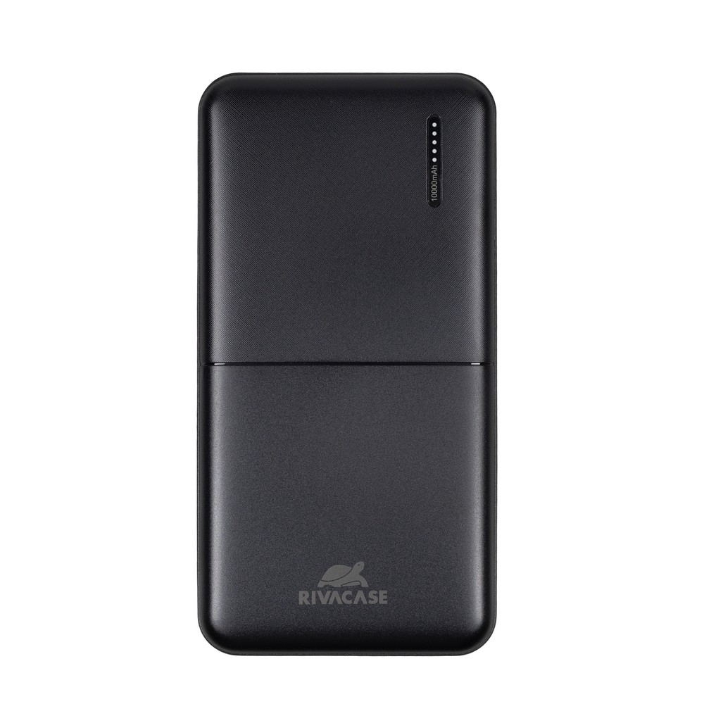 Портативный аккумулятор (Powerbank) RivaCase VA2532, 10000mAh, 2xUSB, 3A, Type-C, QC, PD, черный - фото 1