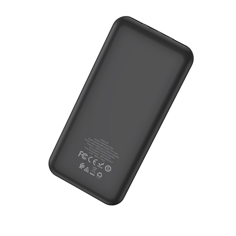 Портативный аккумулятор (Powerbank) Hoco J52 New joy, 10000 мА·ч, черный