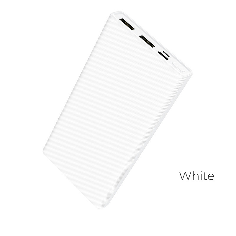 

Портативный аккумулятор (Powerbank) Hoco J55 Neoteric , 10000mAh, 2xUSB, 2A, белый (718396), J55 Neoteric