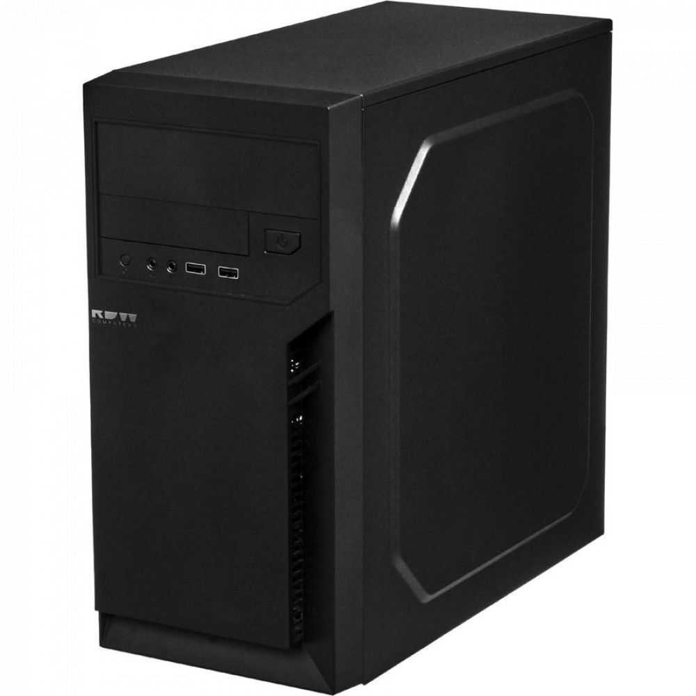 

Системный блок RDW COMPUTERS Optimal BG, AMD Ryzen 5 1600 3.2 ГГц, 8Gb RAM, 256Gb SSD 8Gb, без ОС, черный (RSB0258), Optimal BG