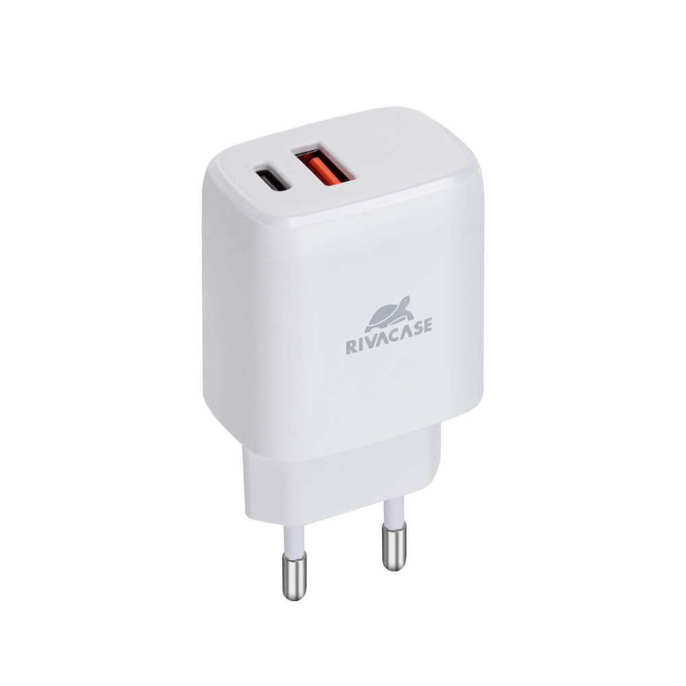 

Сетевое зарядное устройство RivaCase PS4192 W00 20W, USB, USB type-C, Quick Charge, PD, 3A, белый, PS4192 W00