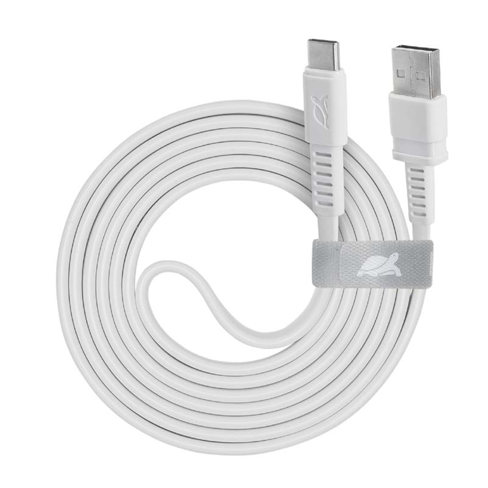 

Кабель USB-USB Type-C, плоский, 1.2м, белый RivaCase PS6002 WT12, PS6002 WT12