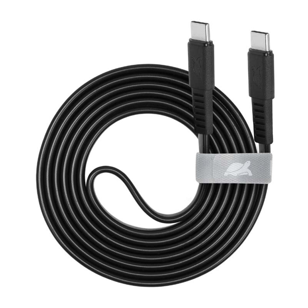 

Кабель USB Type-C-USB Type-C, плоский, 3A, 1.2м, черный RivaCase PS6005 BK12, PS6005 BK12