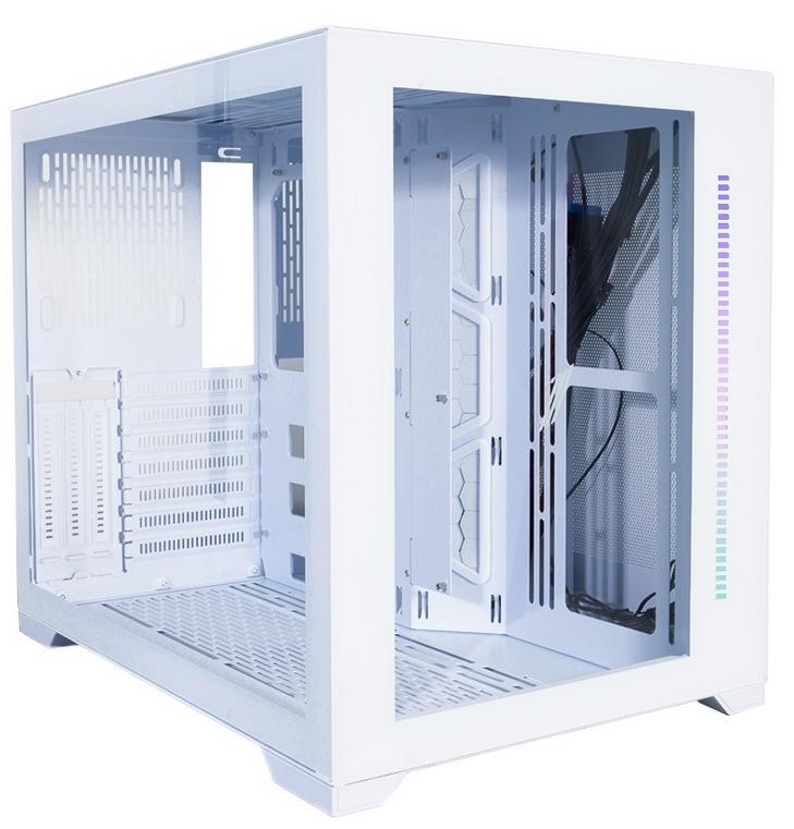 

Корпус 1STPLAYER STEAM PUNK SP7, ATX, Midi-Tower, 2xUSB 3.0, USB Type-C, RGB подсветка, белый, без БП (FP_SP7-WH), STEAM PUNK SP7