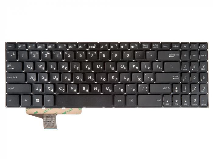 

Клавиатура для ноутбука Asus VivoBook Pro 15 M580, M580VD, M580GD, M580VN, N580, N580V, N580VD, N580G, N580GD, черный, -