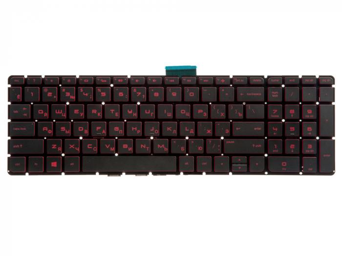 

Клавиатура для ноутбука HP Omen 17-W000, 17-W100, 17-W200, черный, -