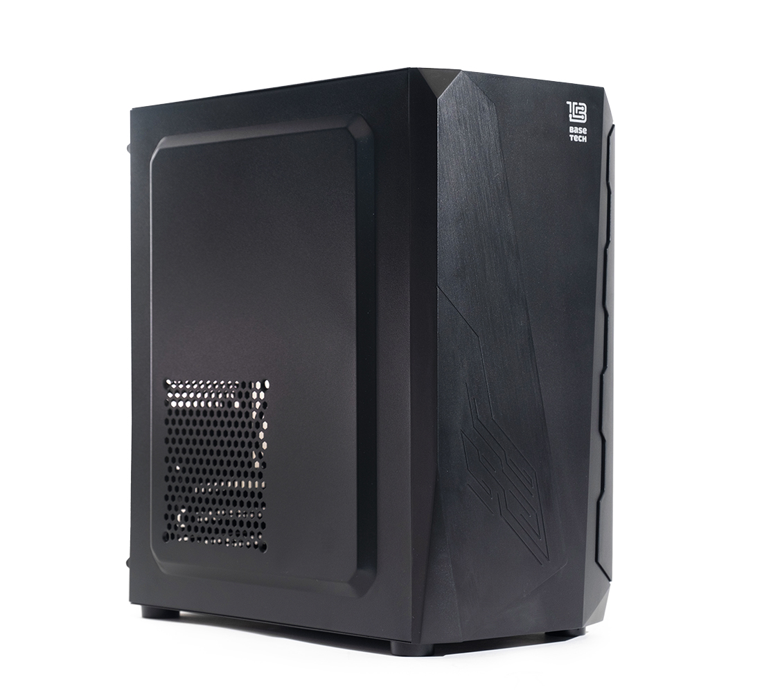 Корпус BaseTech SEM-01, Mini-Tower, 450 Вт, черный