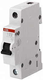 

Выключатель автоматический ABB SH201 однополюсный (1P/1П) 10A 6кА (2CDS211001R0105), SH201