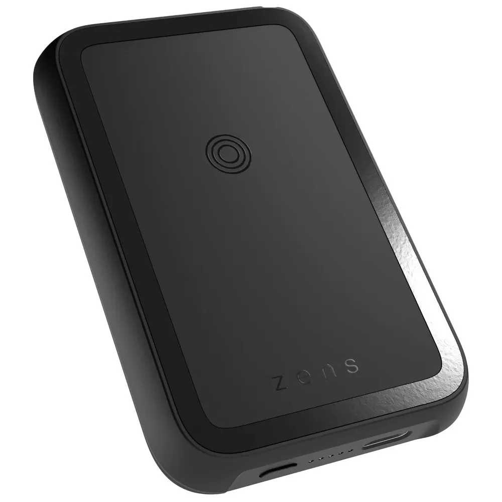 

Портативный аккумулятор (Powerbank) Zens Magnetic Dual Wireless, 4000mAh, 1xUSB, 1.5A, QC, QI, черный (ZEPP03M/00), Magnetic Dual Wireless