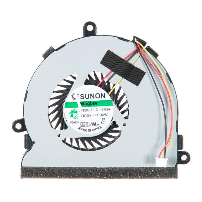 

Вентилятор (кулер) для ноутбука HP Pavilion 14-G, 14-S, 14-R, TPN-C116, TPN-C125, 15-G000, 15-G100, 15-R000, 15-R100, 15-H, 240 G3, 250 G3, Dell Inspiron 15, 15R, 17, 17R, 3521, 3721, 5521, 5535, 5721 (EF60070S1-C140-G9A), Черный/серый