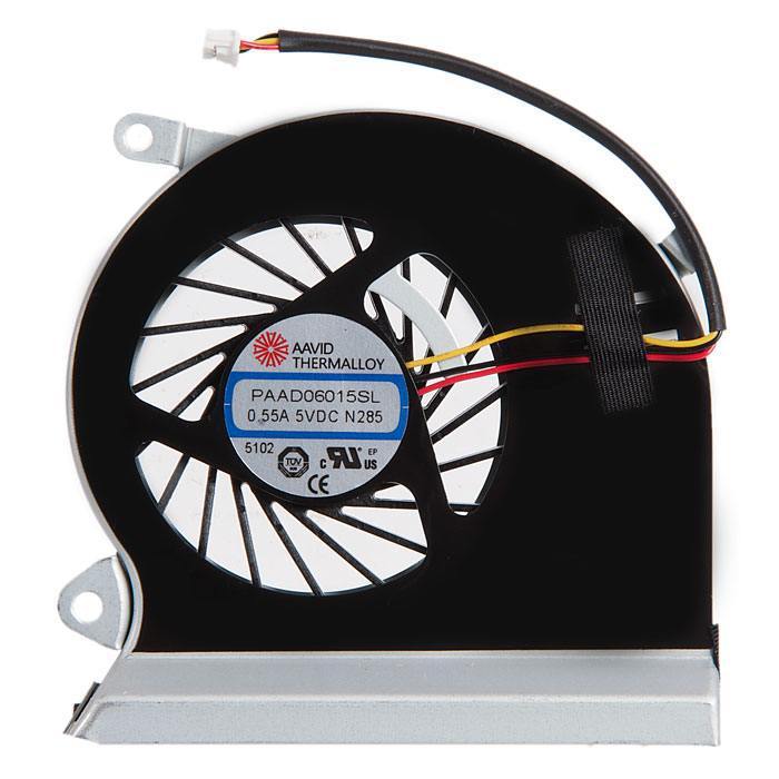 

Вентилятор (кулер) для ноутбука MSI GE70, MS-1756, MS-1757 (PAAD06015SL-N285), Черный/серый