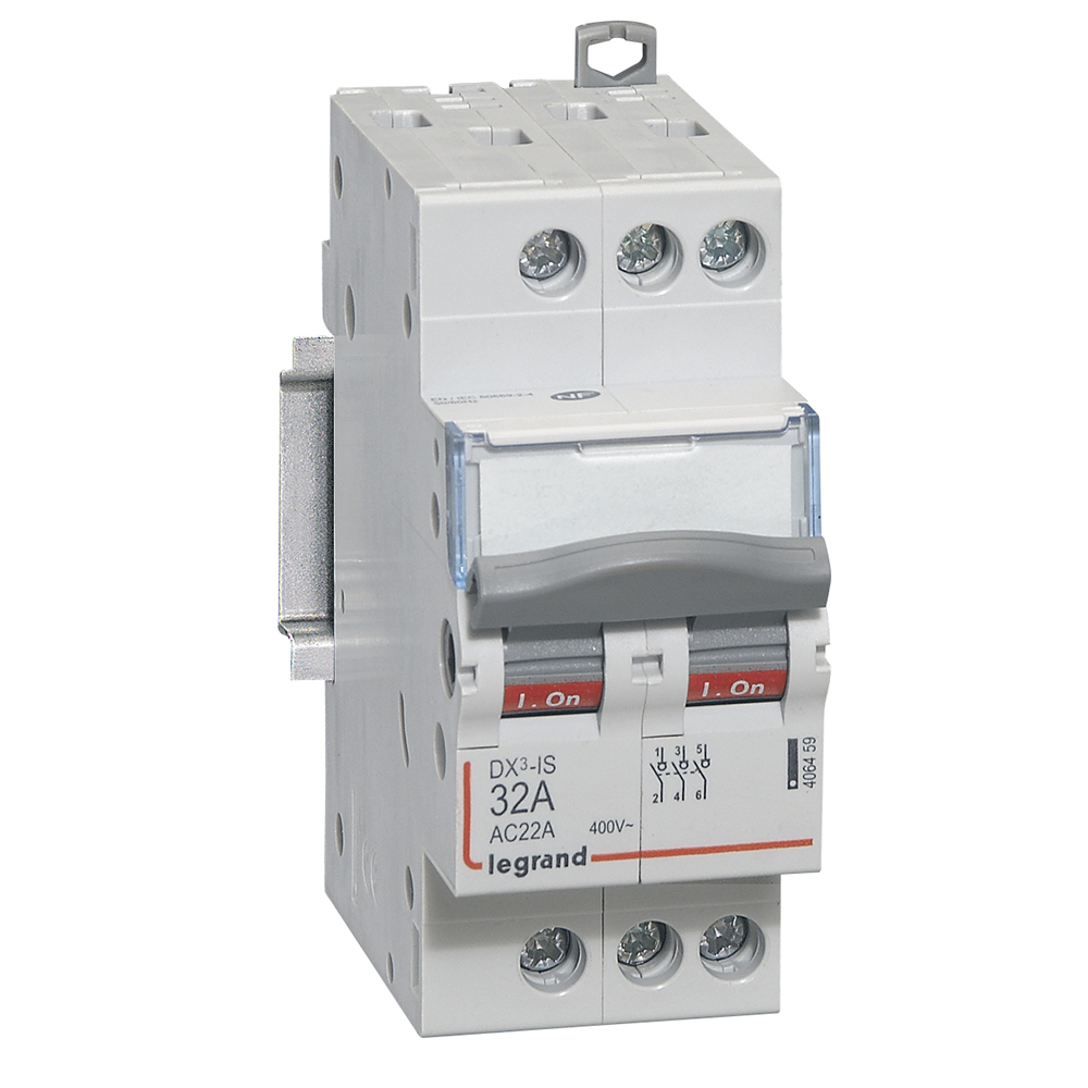 

Выключатель автоматический Legrand DX3 трехполюсный (3P/3П) 32A 0 (Legrand 406459), DX3